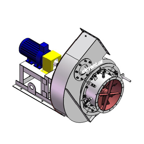 Димосос ДН-6,3.1 (Dн)-3-Л150-ВЗпч-AISI316Ti-1081-(з дв.)5,5-1500-80-У2-(з НА)