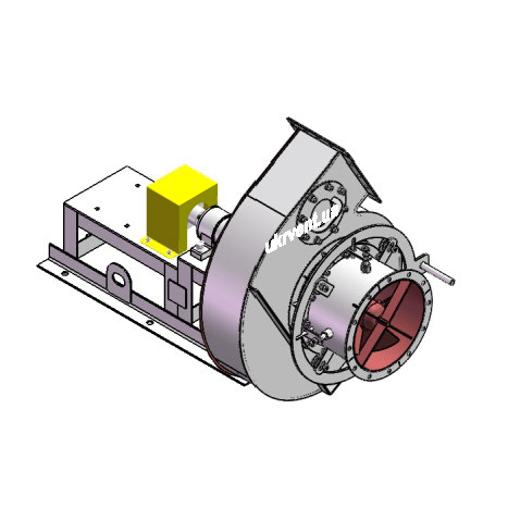 Димосос ДН95-40-5.1 (Dн)-3-Л150-ОН-ст3-1081-(без дв.)5,5-3000-80-У2-(з НА)
