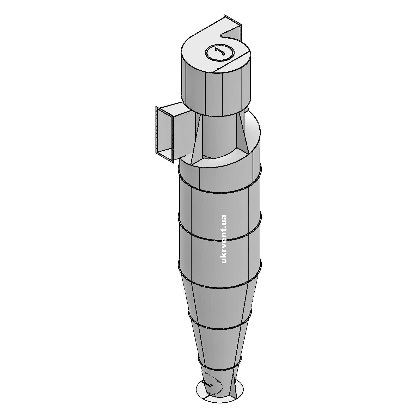 Циклон ЦН-15-2000-Пр-1У-СП-ст3-s4-У1