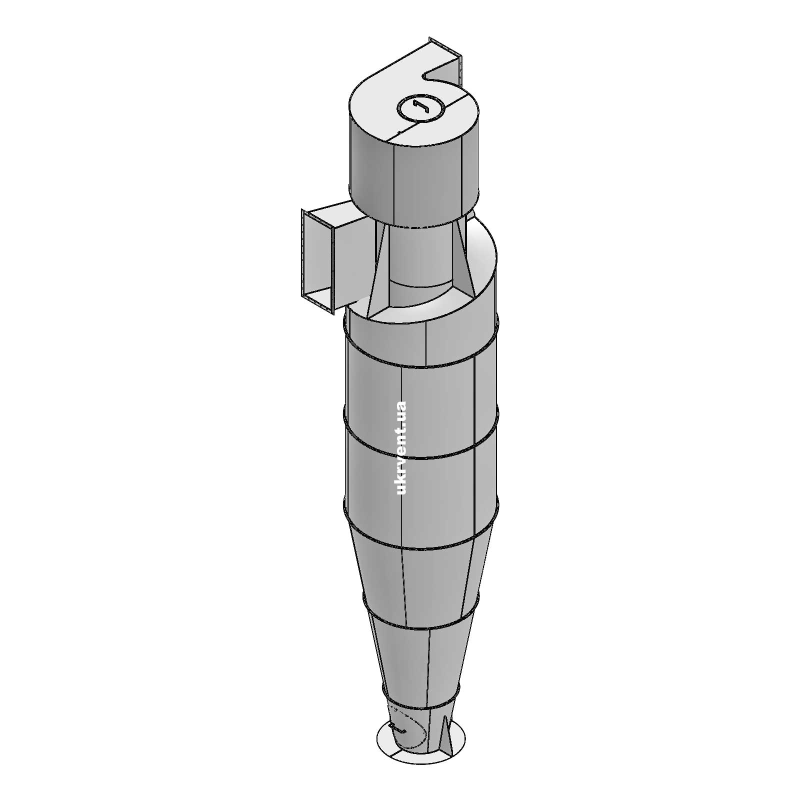 Циклон ЦН-15-2300-Пр-1У-СП-ст3-s4-У1