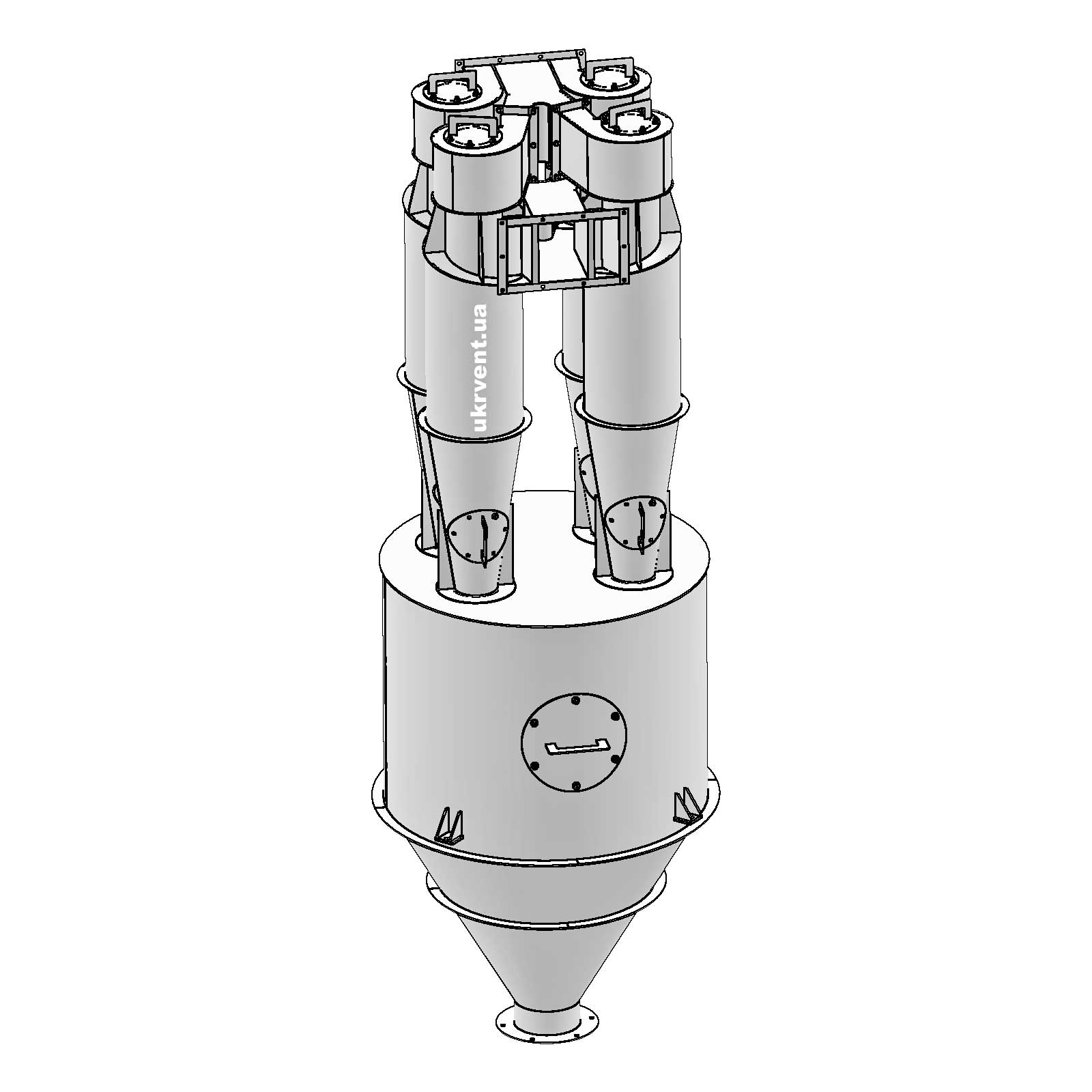 Циклон ЦН-15-300-Пр+Л-4УЦ-СП-ст3-s2-У1