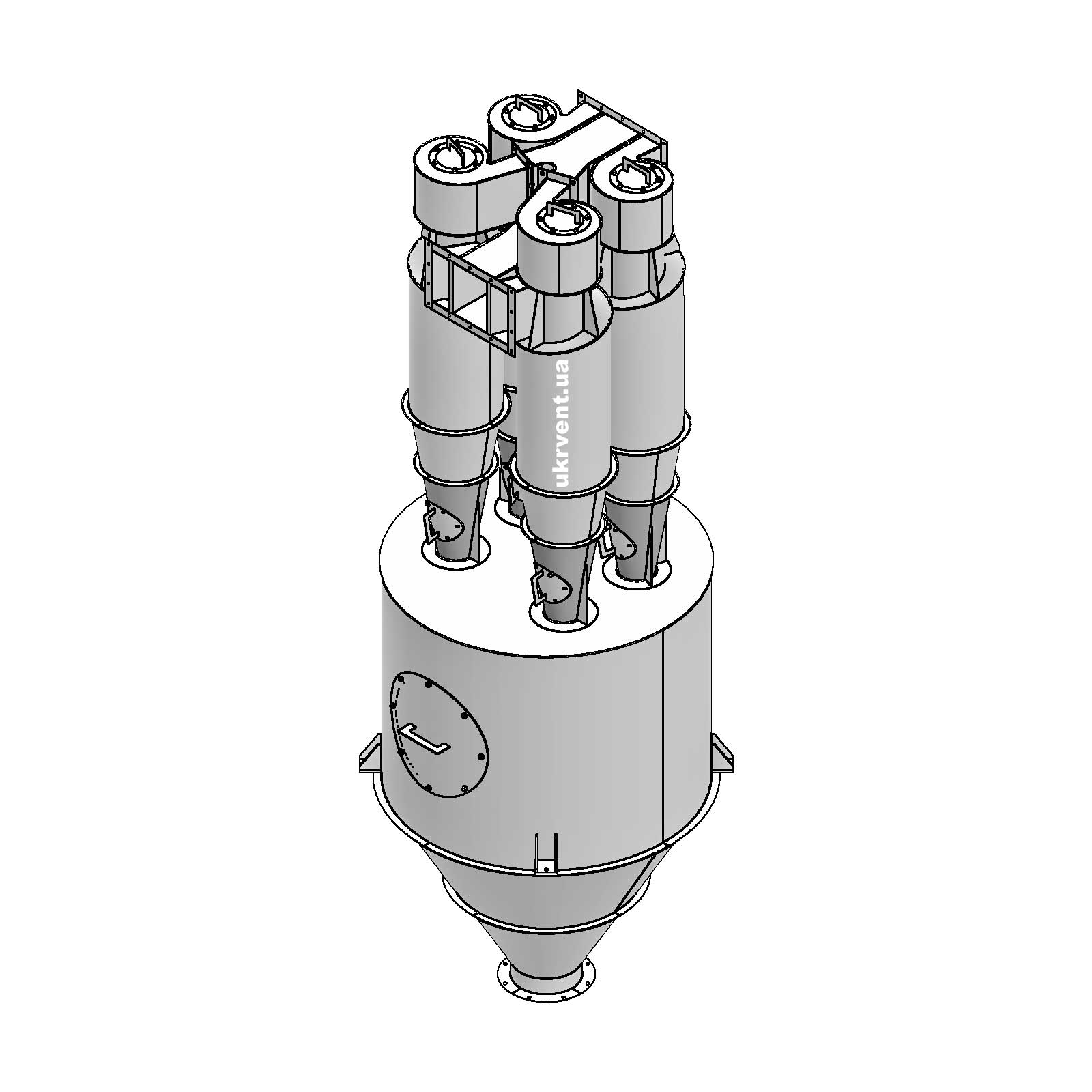 Циклон ЦН-15-400-Пр+Л-4УЦ-СП-ст3-s2-У1