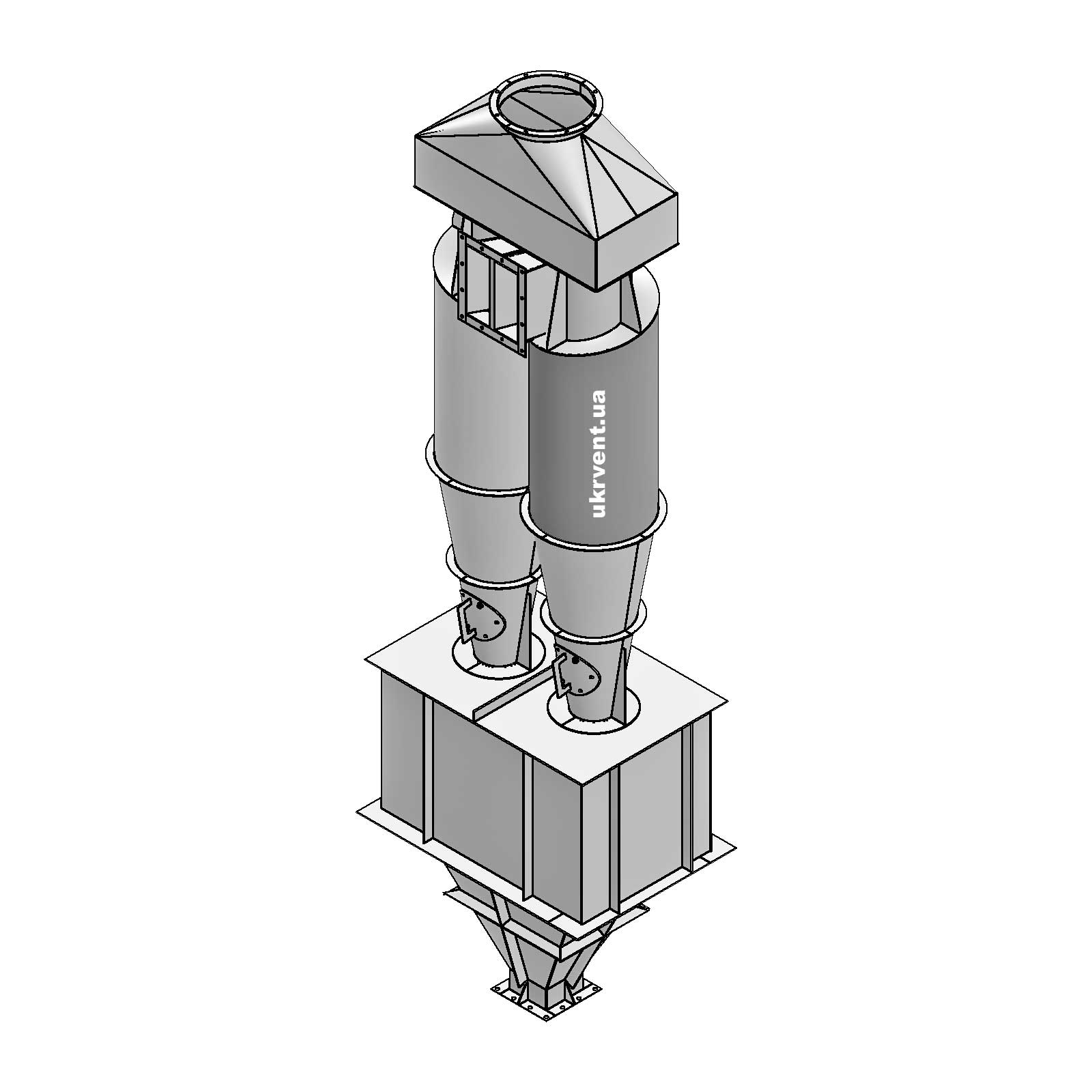 Циклон ЦН-15-500-Пр+Л-2СП-СП-ст3-s3-У1