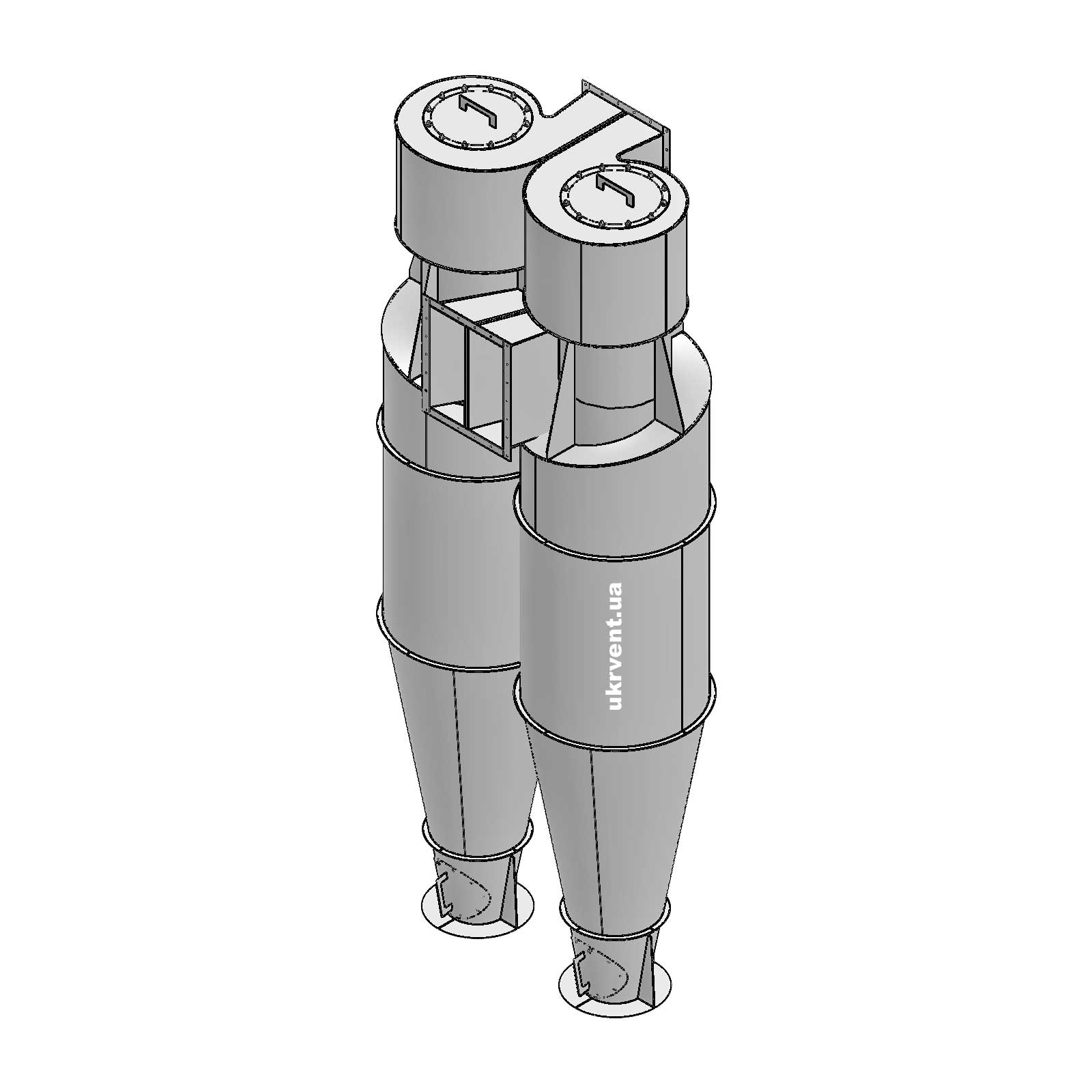 Циклон ЦН-15у-1000-Пр+Л-2У-СП-ст3-s2-У1