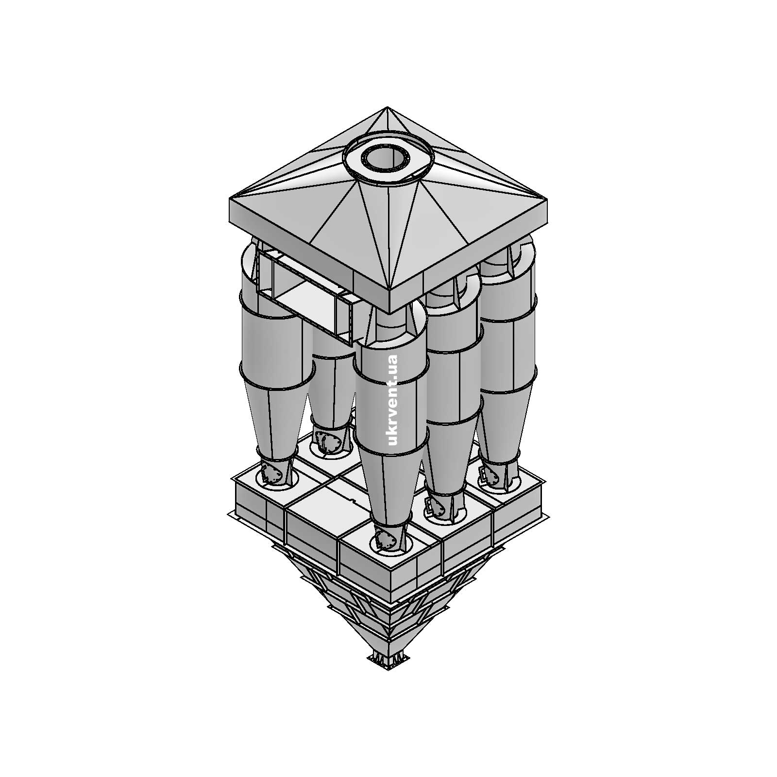 Циклон ЦН-15у-1000-Пр+Л-6СП-СП-ст3-s2-У1