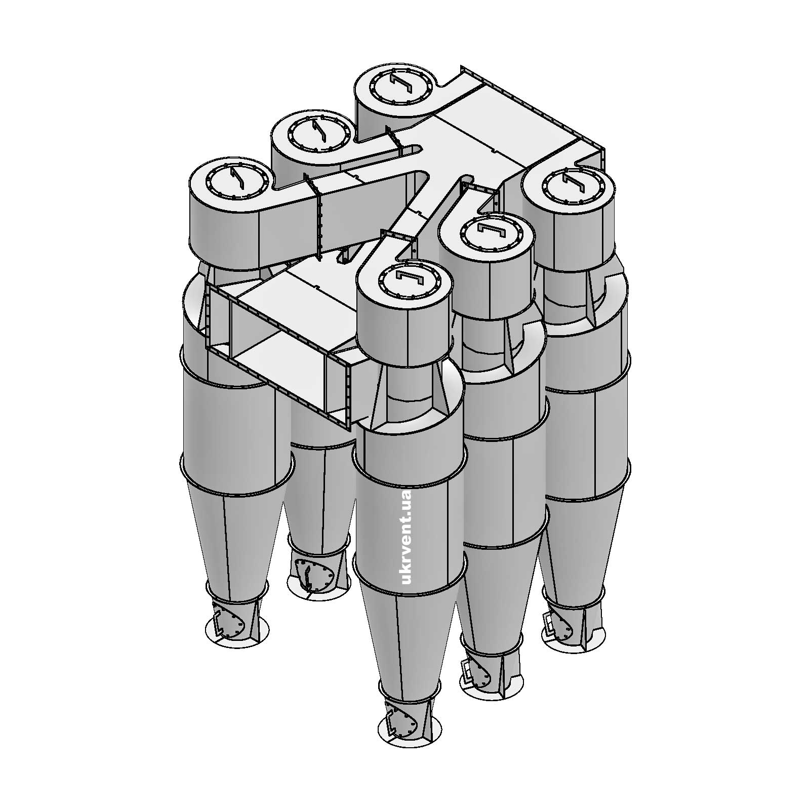 Циклон ЦН-15у-1000-Пр+Л-6У-СП-ст3-s2-У1
