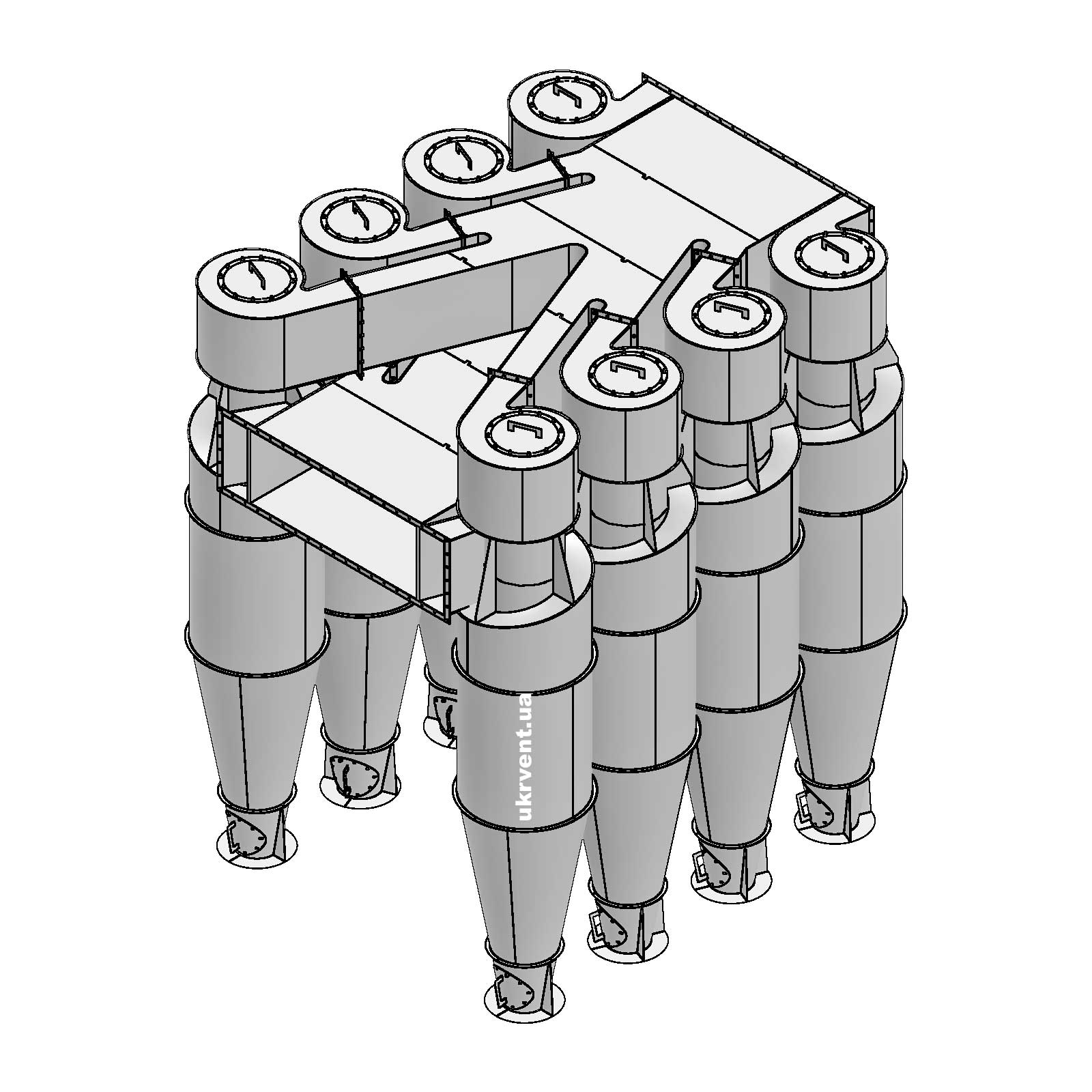 Циклон ЦН-15у-1000-Пр+Л-8У-СП-ст3-s2-У1