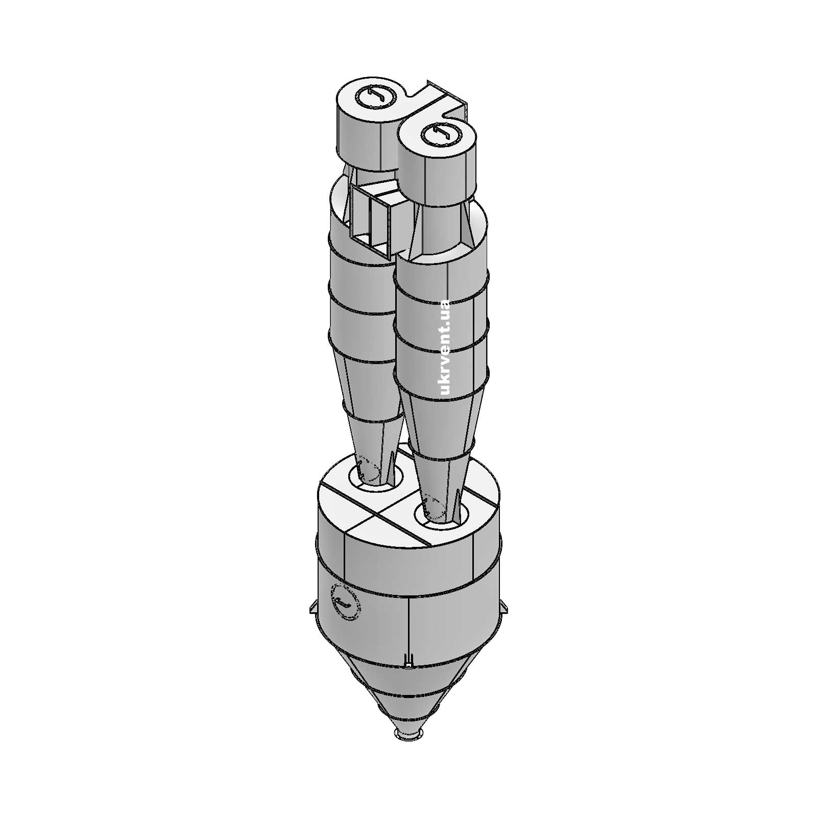 Циклон ЦН-15у-1300-Пр+Л-2УЦ-СП-ст3-s2-У1
