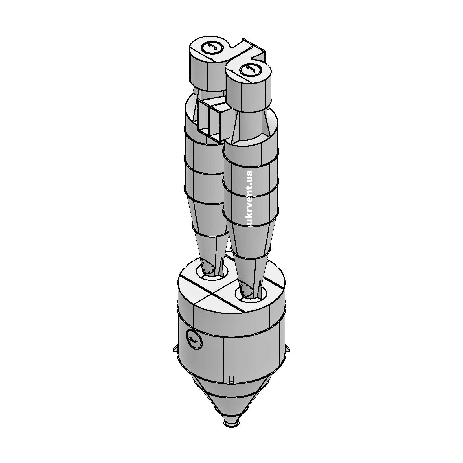 Циклон ЦН-15у-1400-Пр+Л-2УЦ-СП-ст3-s2-У1