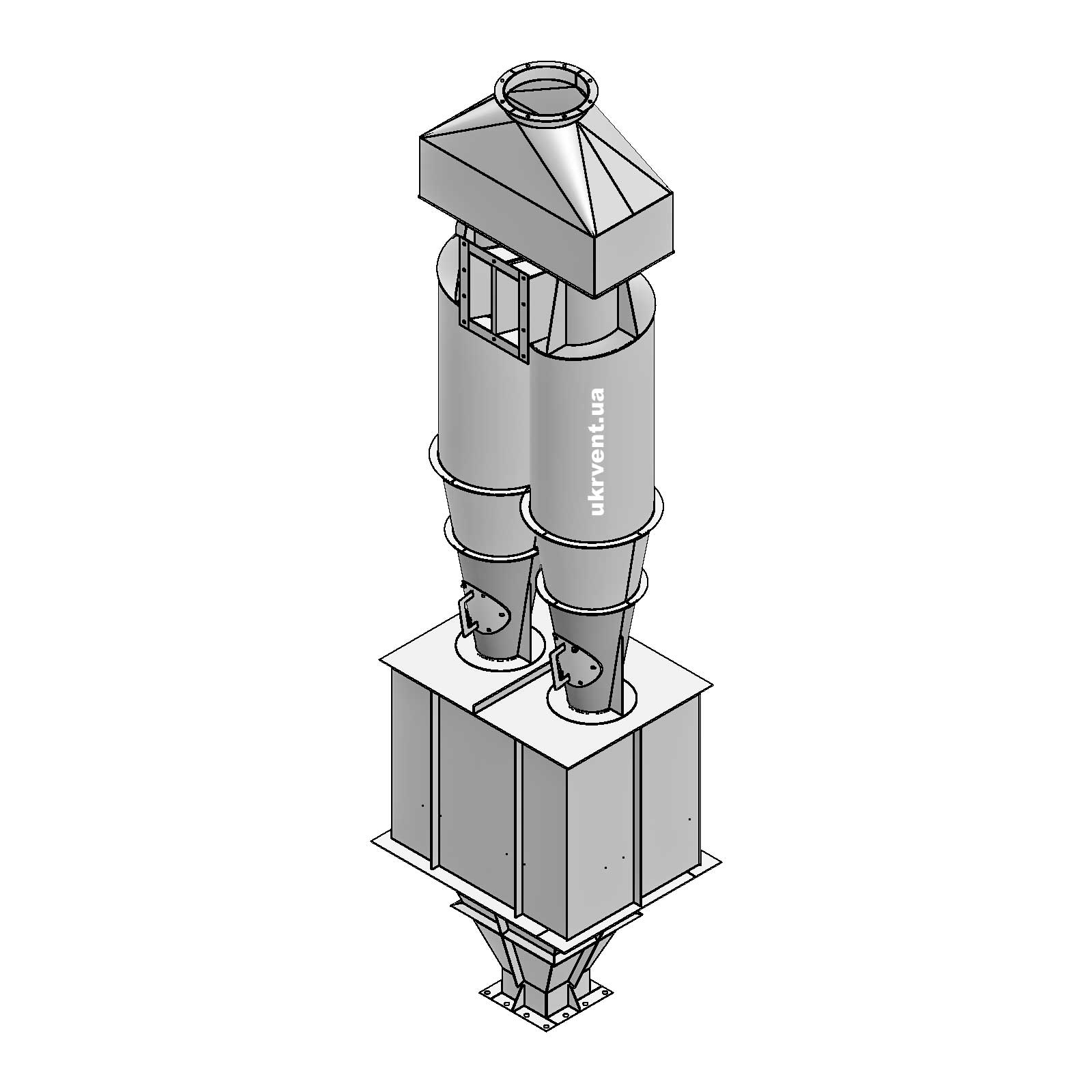 Циклон ЦН-15у-400-Пр+Л-2СП-СП-ст3-s2-У1