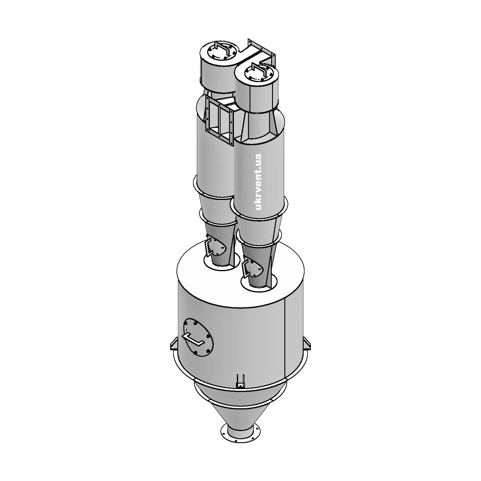 Циклон ЦН-15у-400-Пр+Л-2УЦ-СП-ст3-s2-У1