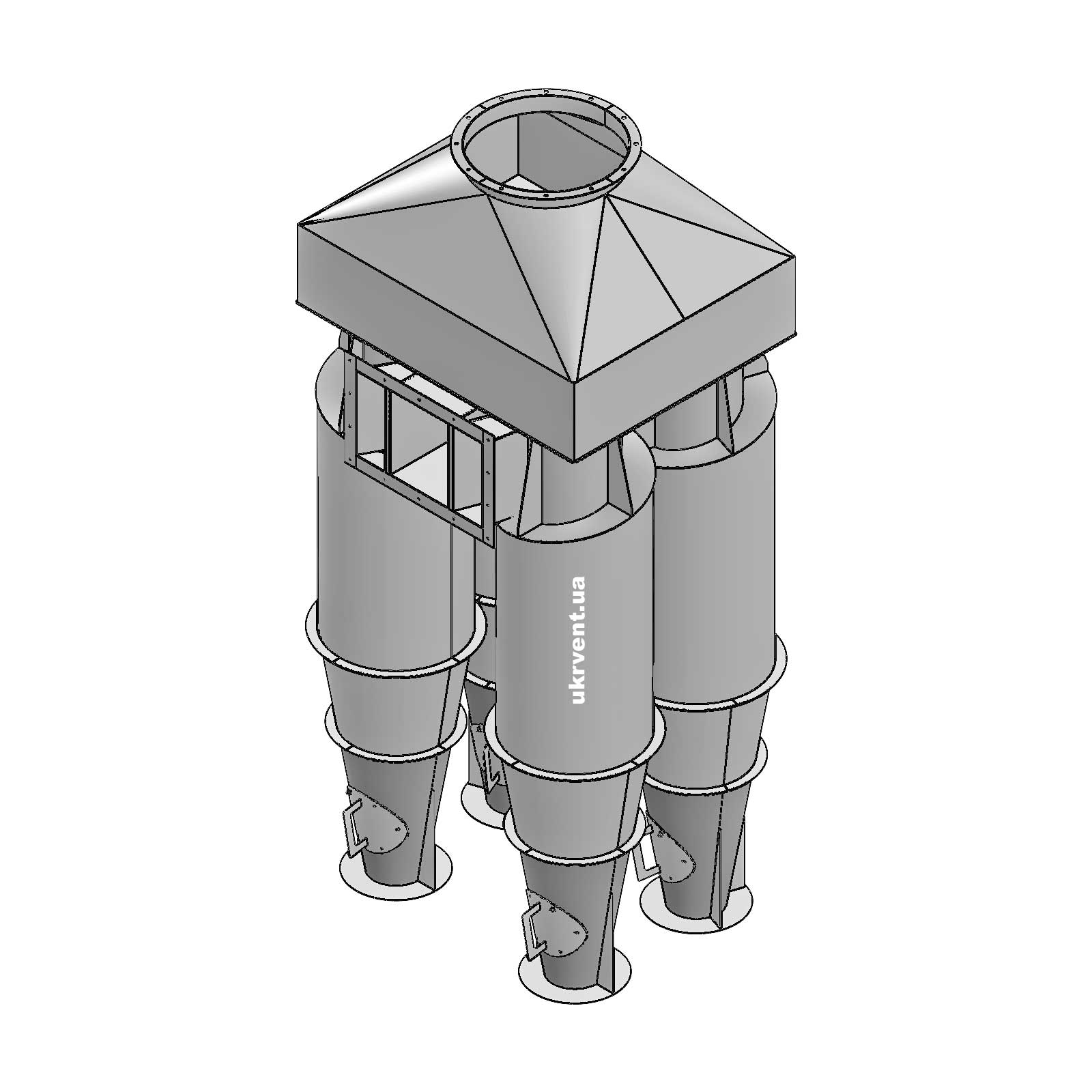 Циклон ЦН-15у-400-Пр+Л-4С-СП-ст3-s2-У1
