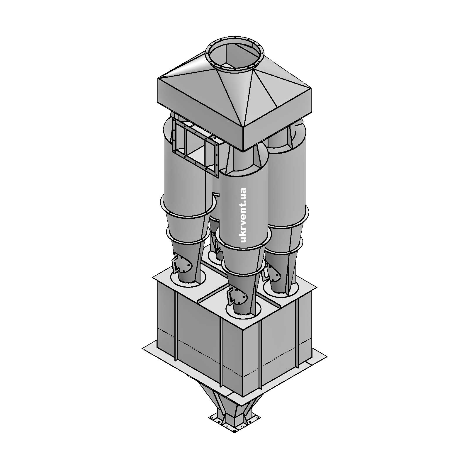 Циклон ЦН-15у-400-Пр+Л-4СП-СП-ст3-s2-У1