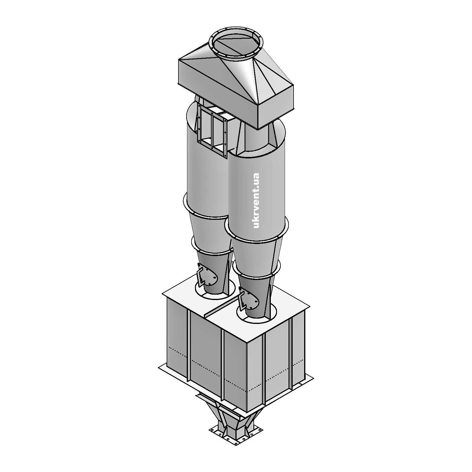 Циклон ЦН-15у-450-Пр+Л-2СП-СП-ст3-s2-У1