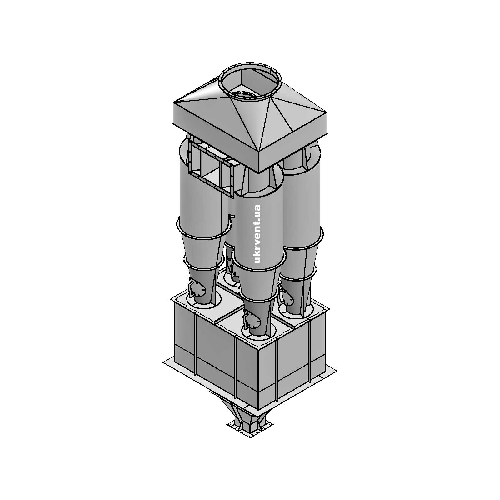 Циклон ЦН-15у-450-Пр+Л-4СП-СП-ст3-s2-У1