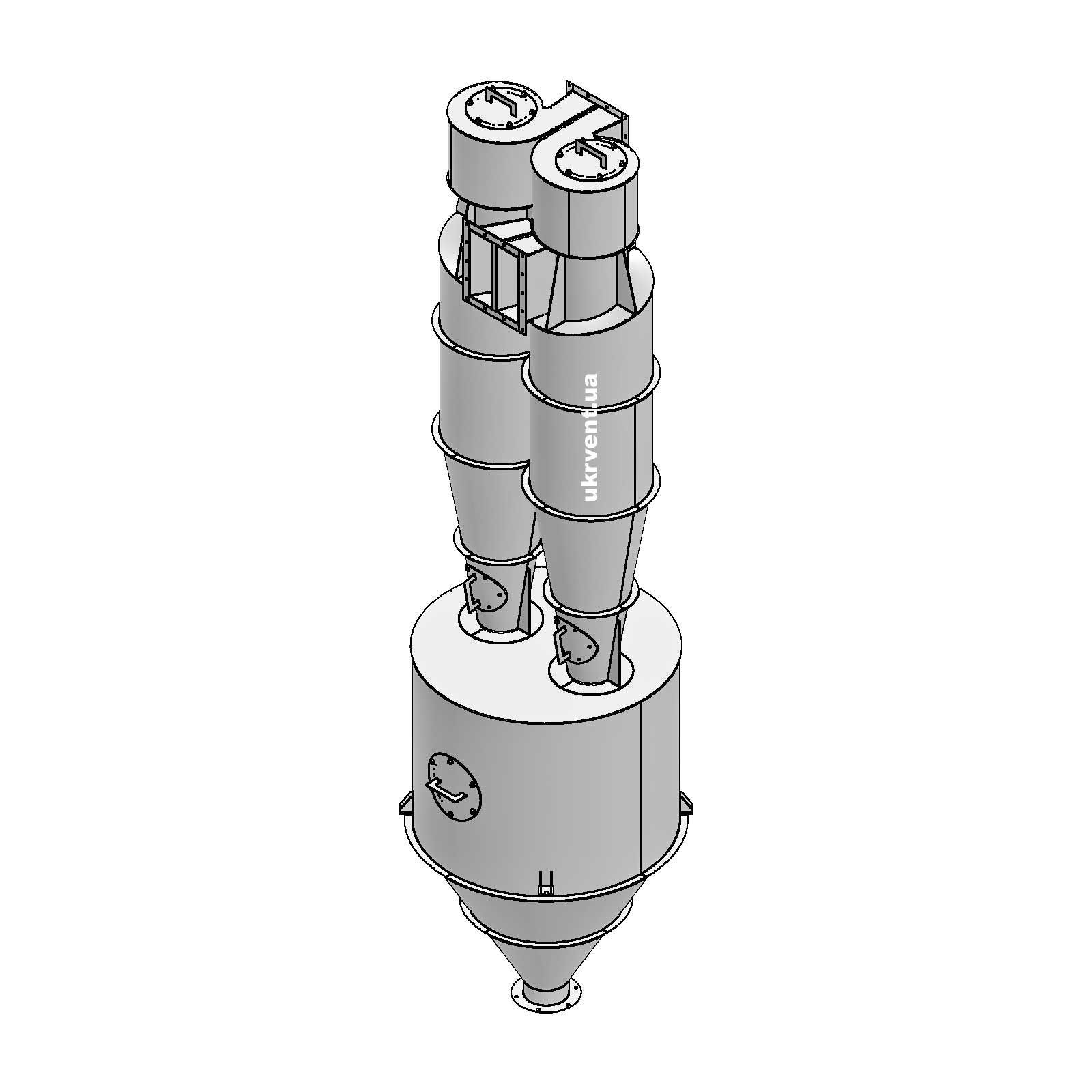 Циклон ЦН-15у-550-Пр+Л-2УЦ-СП-ст3-s2-У1
