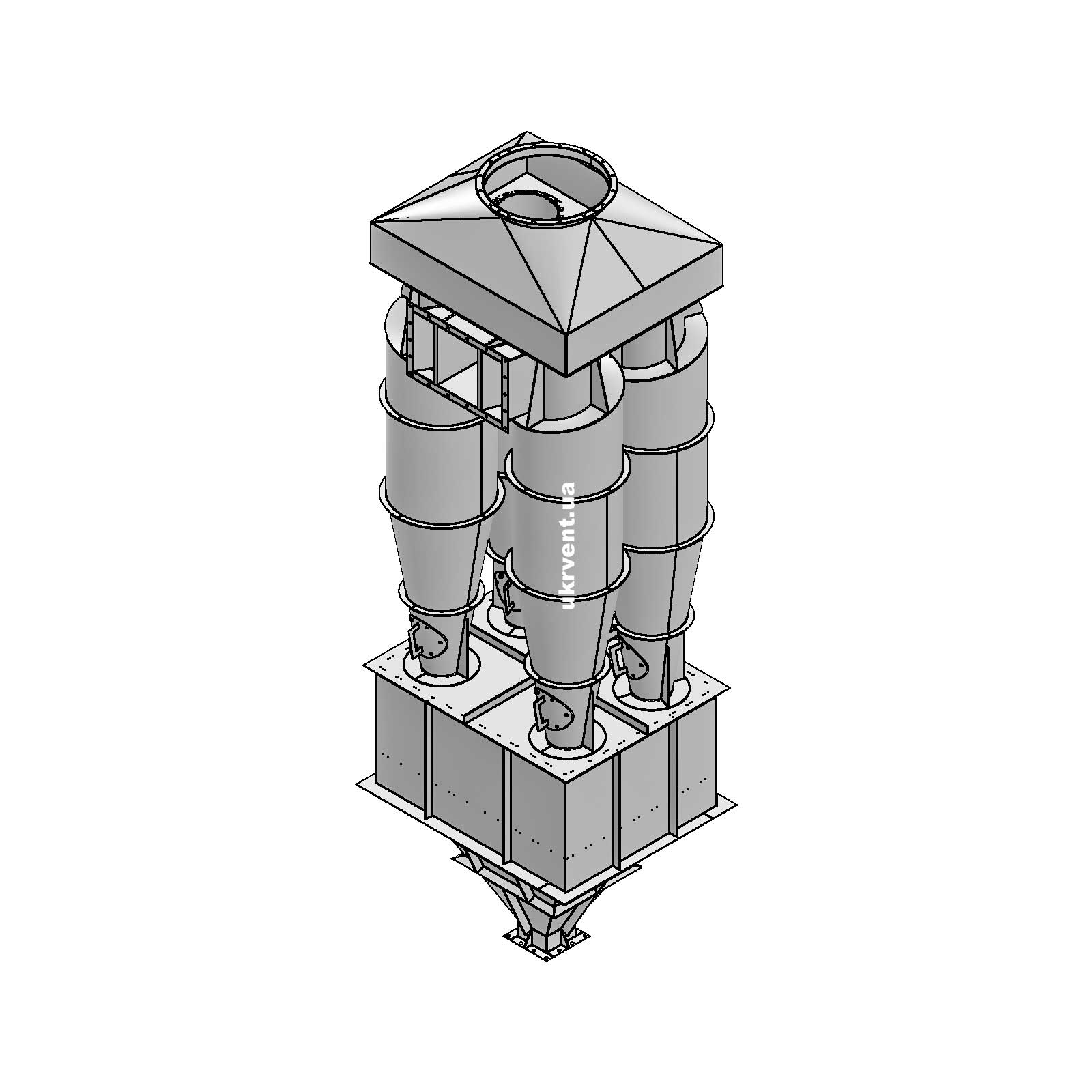 Циклон ЦН-15у-550-Пр+Л-4СП-СП-ст3-s2-У1