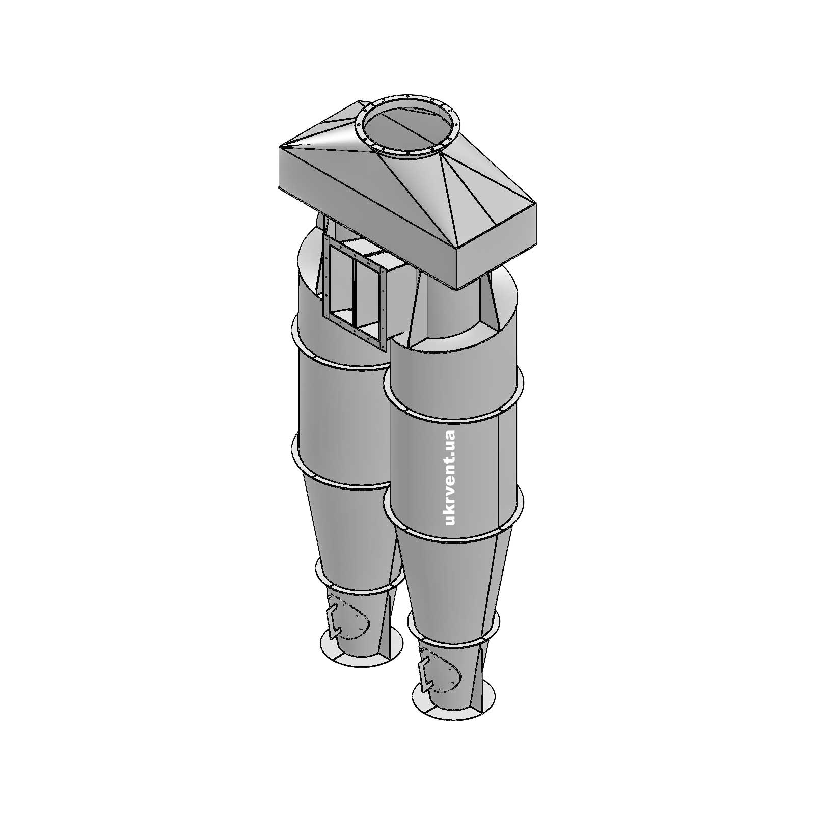 Циклон ЦН-15у-600-Пр+Л-2С-СП-ст3-s3-У1