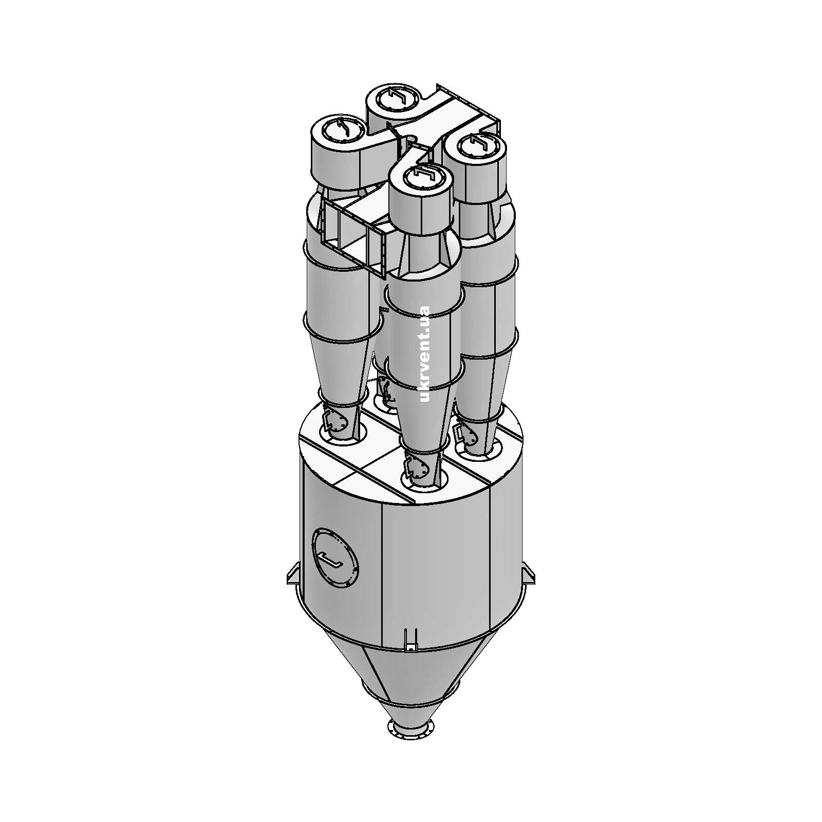 Циклон ЦН-15у-650-Пр+Л-4УЦ-СП-ст3-s2-У1