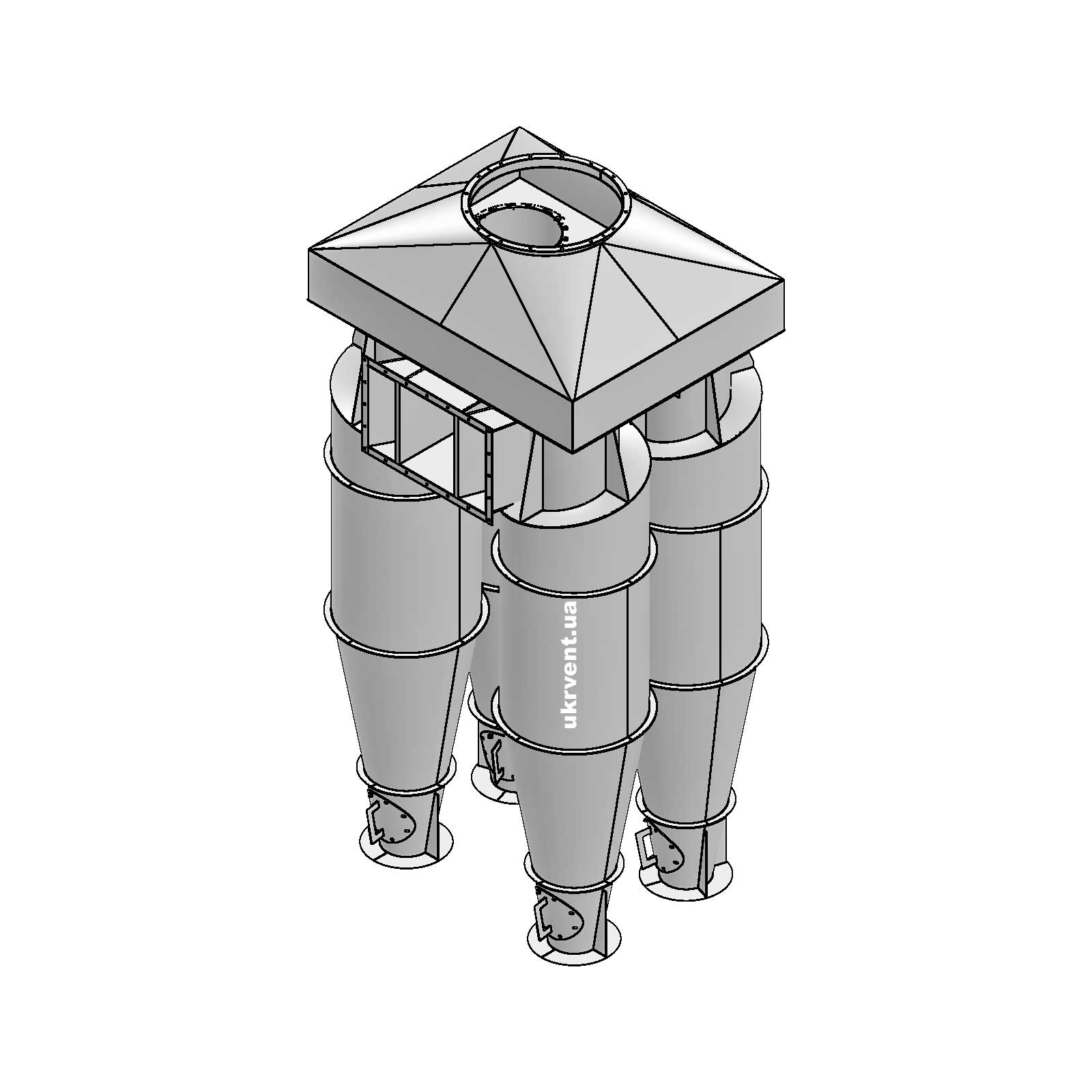 Циклон ЦН-15у-700-Пр+Л-4С-СП-ст3-s3-У1