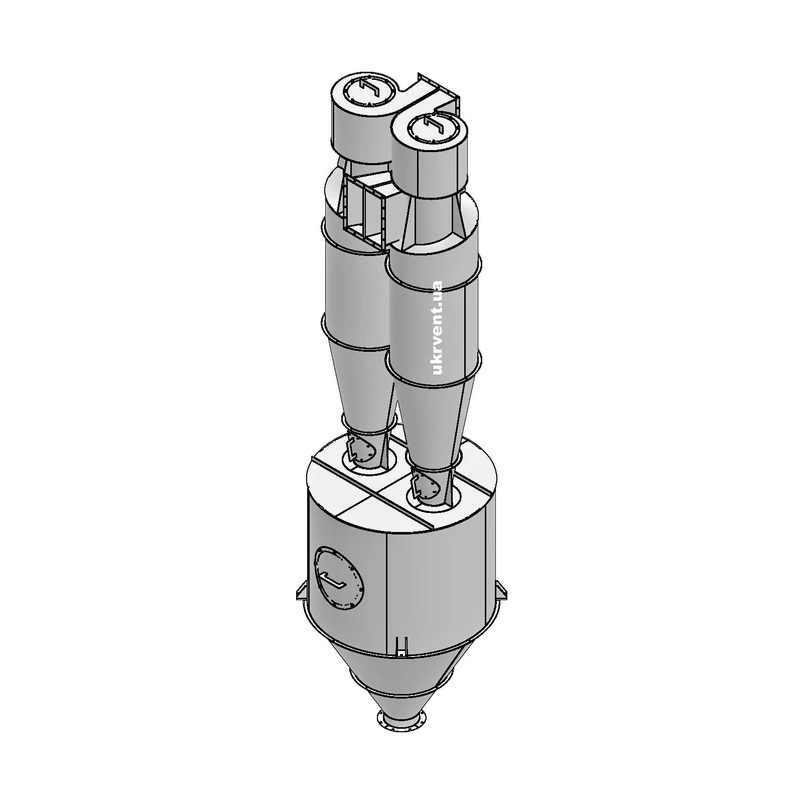 Циклон ЦН-15у-750-Пр+Л-2УЦ-СП-ст3-s2-У1