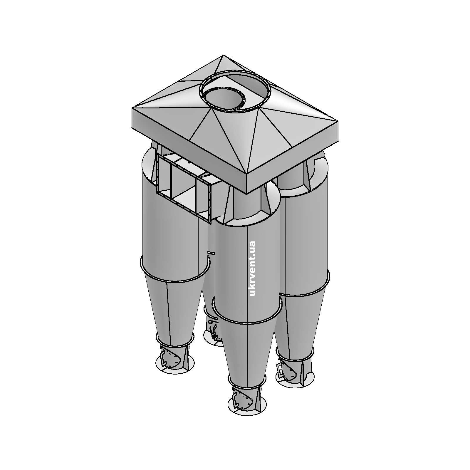 Циклон ЦН-15у-900-Пр+Л-4С-СП-ст3-s3-У1