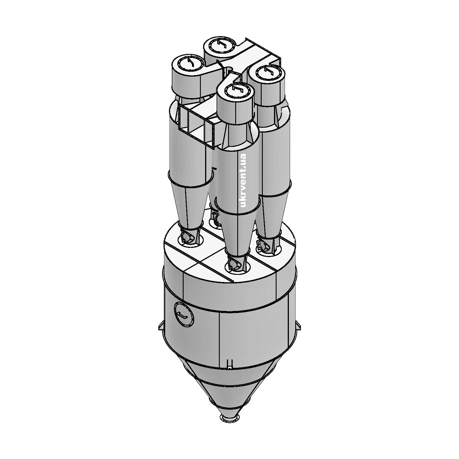 Циклон ЦН-15у-900-Пр+Л-4УЦ-СП-ст3-s2-У1