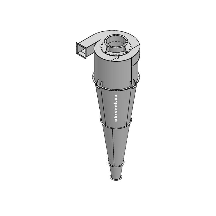 Циклон УЦ-1200-2-Пр-1-СП-AISI304-s2-У1