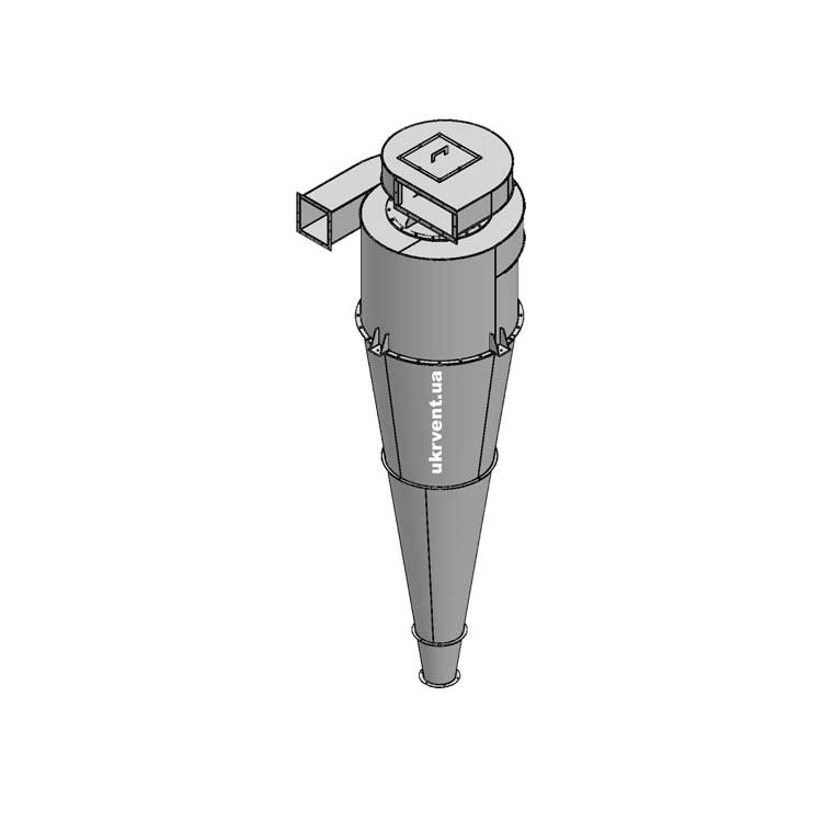 Циклон УЦ-1400-1-Пр-1У-СП-AISI316Ti-s2-У1