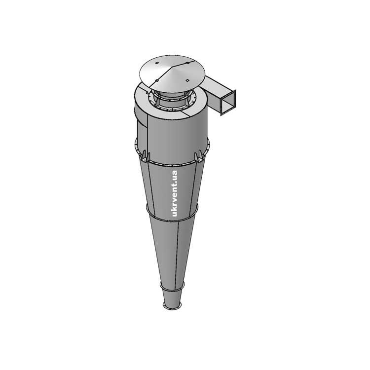 Циклон УЦ-1400-3-Л-1З-СП-AISI316Ti-s2-У1