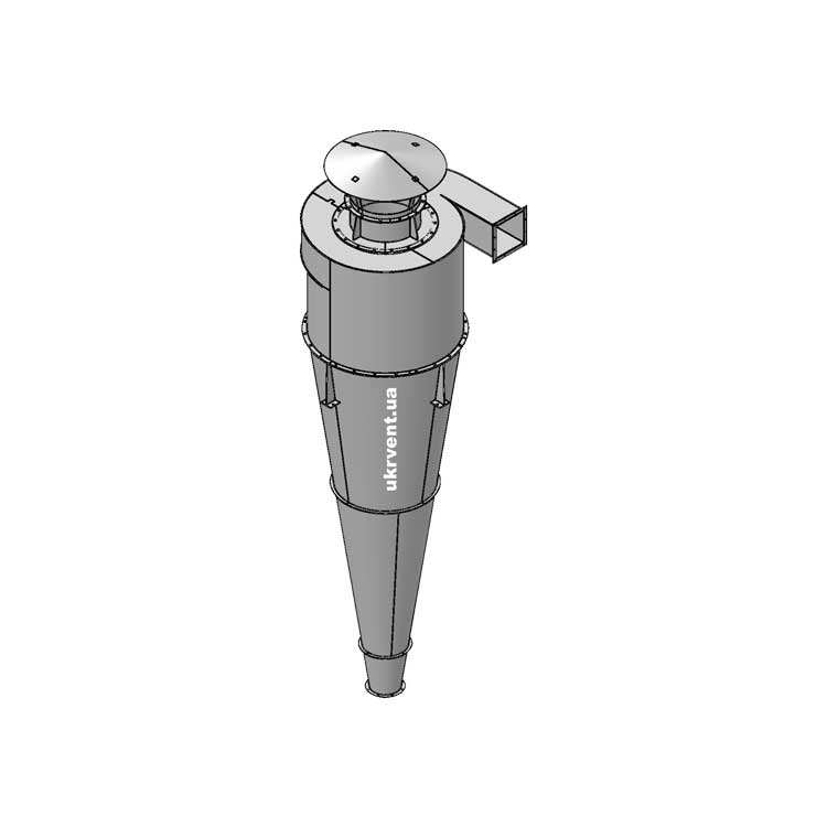 Циклон УЦ-1500-2-Л-1З-СП-AISI321-s2-У1