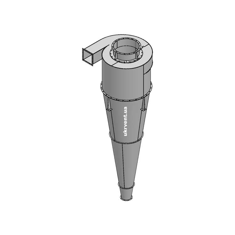 Циклон УЦ-1500-3-Пр-1-СП-AISI316Ti-s2-У1
