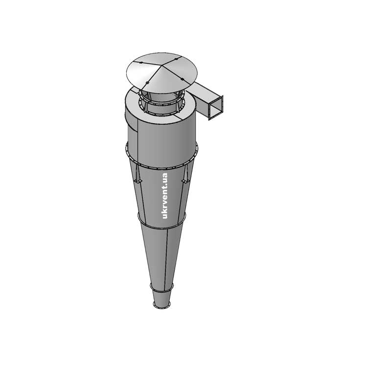 Циклон УЦ-1500-4-Л-1З-СП-AISI321-s2-У1