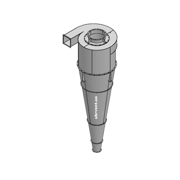 Циклон УЦ-1600-2-Пр-1-СП-AISI316Ti-s2-У1