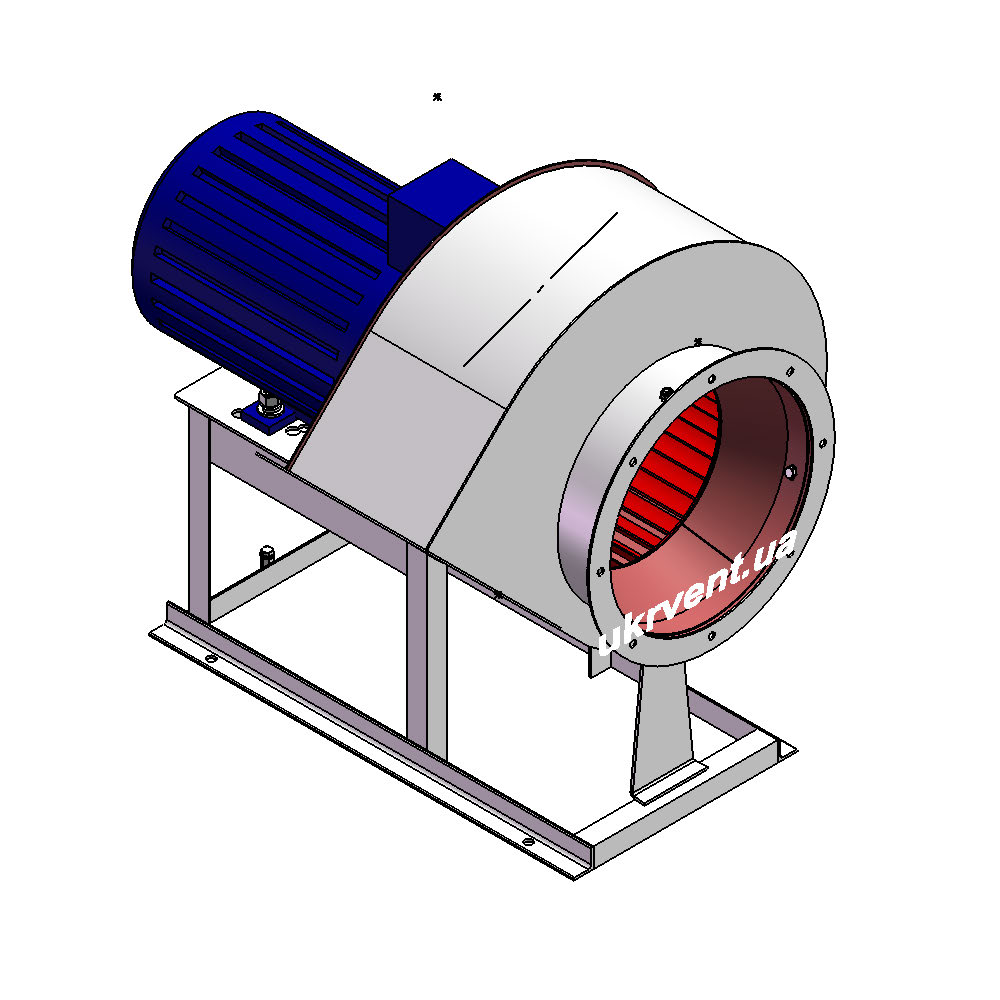 Вентилятор В-Ц14-46-2,5.1 (Dн)-1-Л135-ВЗпч-AISI430-АДЧР1081-(з дв.)3-3000-200-У2
