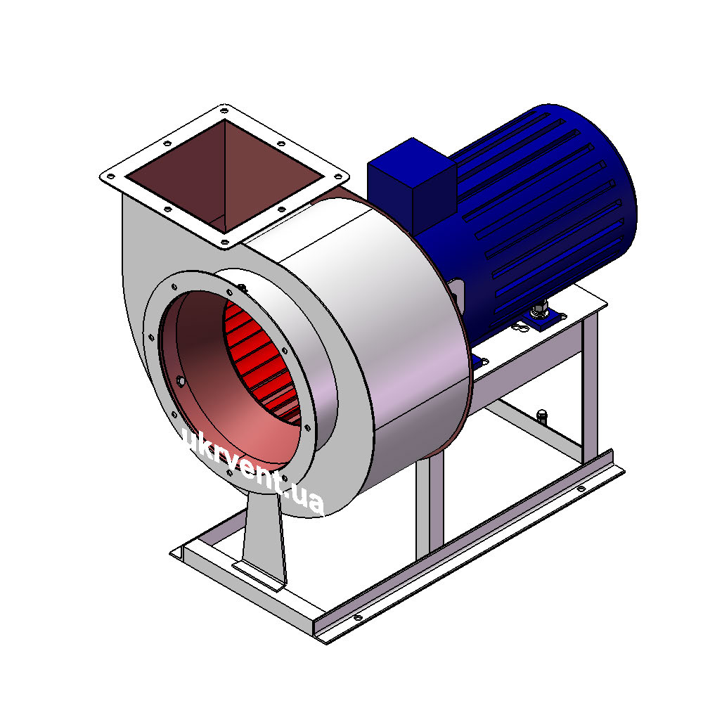 Вентилятор В-Ц14-46-2,5.1 (Dн)-1-Пр0-ВЗ-AISI316Ti-АДЧР1081-(з дв.)0,25-1000-200-У2