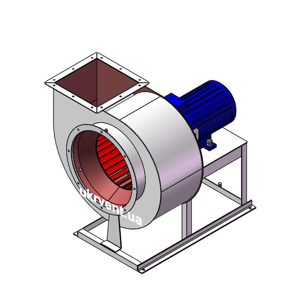 Вентилятор В-Ц14-46-3,15 з двигуном 0,37кВт 1000об/хв