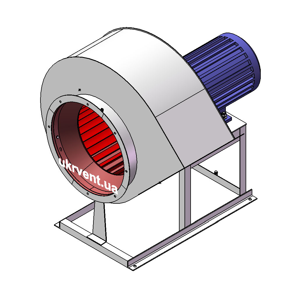 Вентилятор В-Ц14-46-4.1 (Dн)-1-Пр135-ВЗ-AISI430-АДЧР1081-(з дв.)1,1-750-80-У2