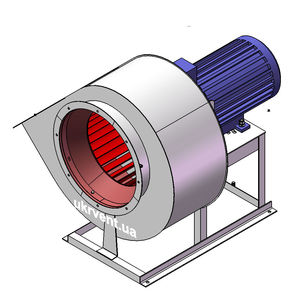 Вентилятор В-Ц14-46-4.1 (Dн)-1-Пр315-ВЗ-AISI430-АДЧР1081-(з дв.)1,1-750-80-У2