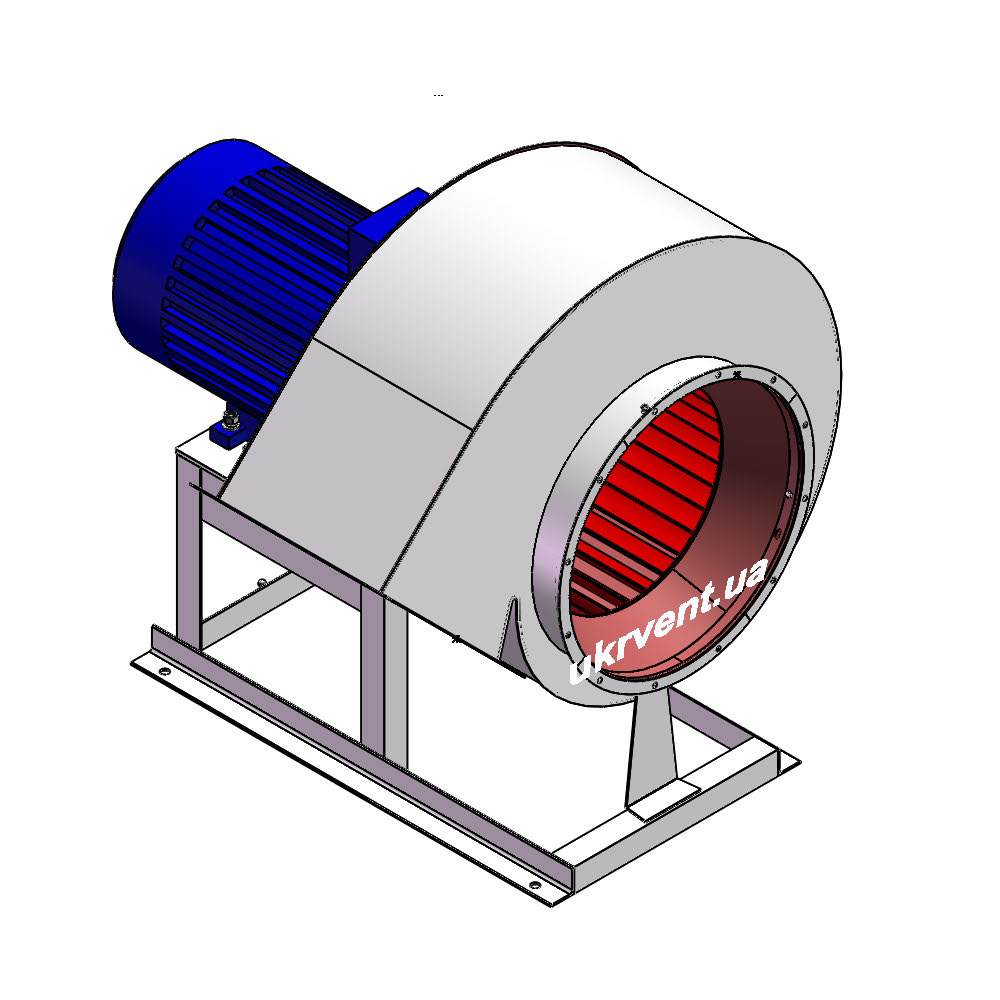Вентилятор В-Ц14-46-5.1 (Dн)-1-Л135-ВЗ-AISI316Ti-АДЧР1081-(з дв.)30-1500-200-У2