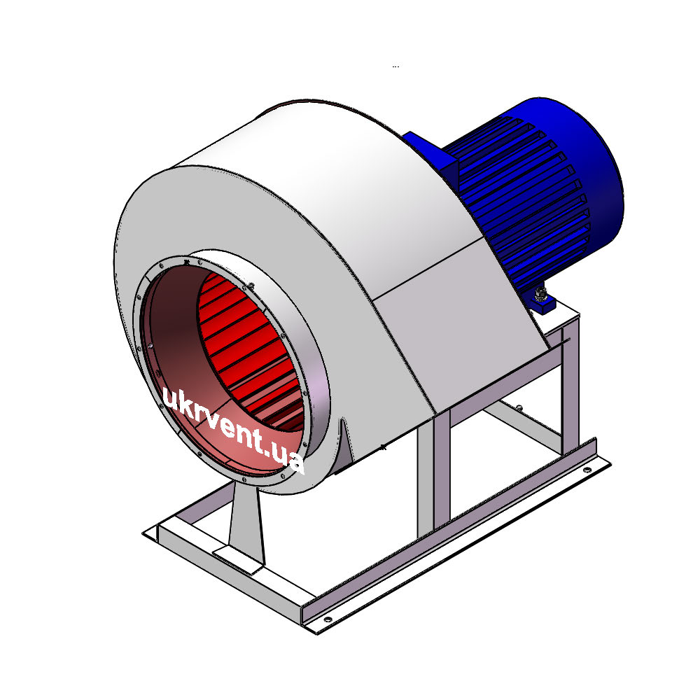 Вентилятор В-Ц14-46-5.1 (Dн)-1-Пр135-ВЗ-AISI316Ti-АДЧР1081-(з дв.)30-1500-200-У2