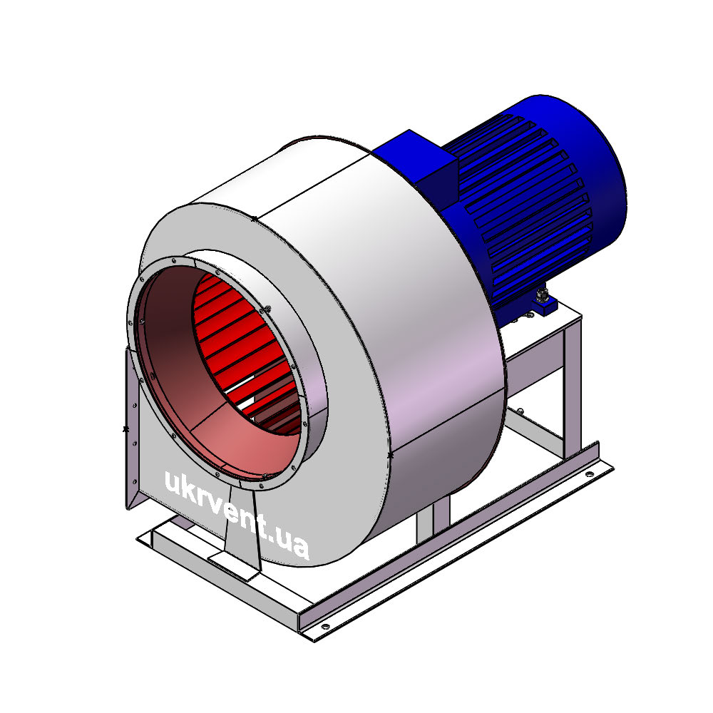 Вентилятор В-Ц14-46-5.1 (Dн)-1-Пр270-ВЗ-AISI316Ti-АДЧР1081-(з дв.)30-1500-200-У2