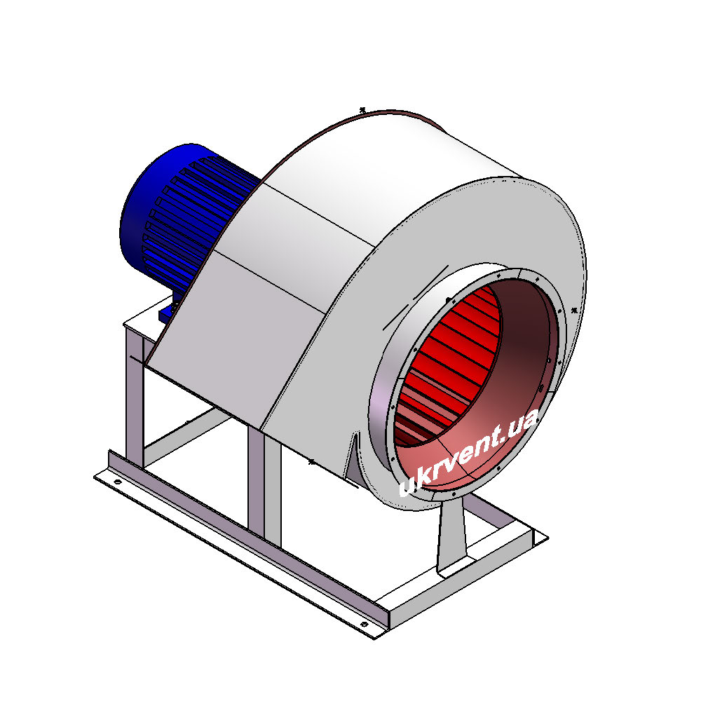Вентилятор В-Ц14-46-6,3.1 (Dн)-1-Л135-ОН-ст3-1081-(з дв.)5,5-750-80-У2