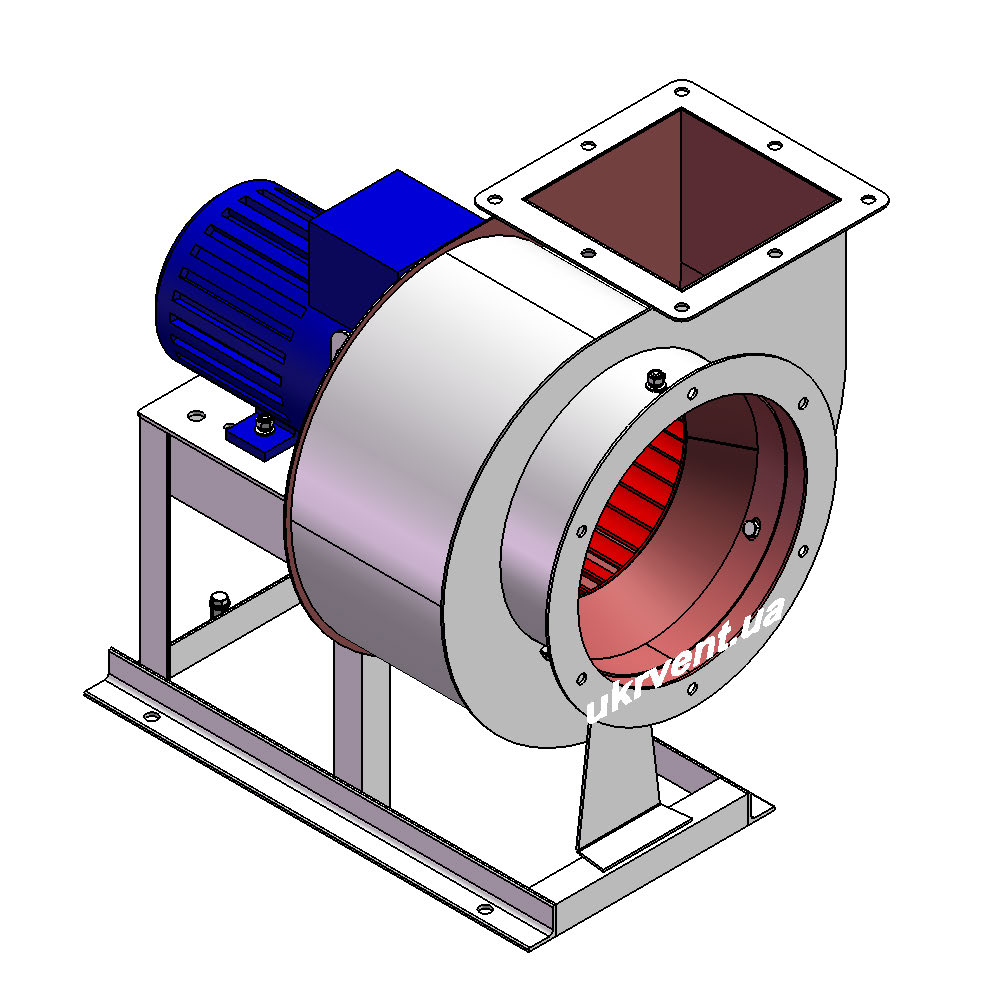 Вентилятор ВЦ14-46а-2.1 (Dн)-1-Л0-ВЗ-AISI430-АДЧР1081-(з дв.)1,1-3000-200-У2