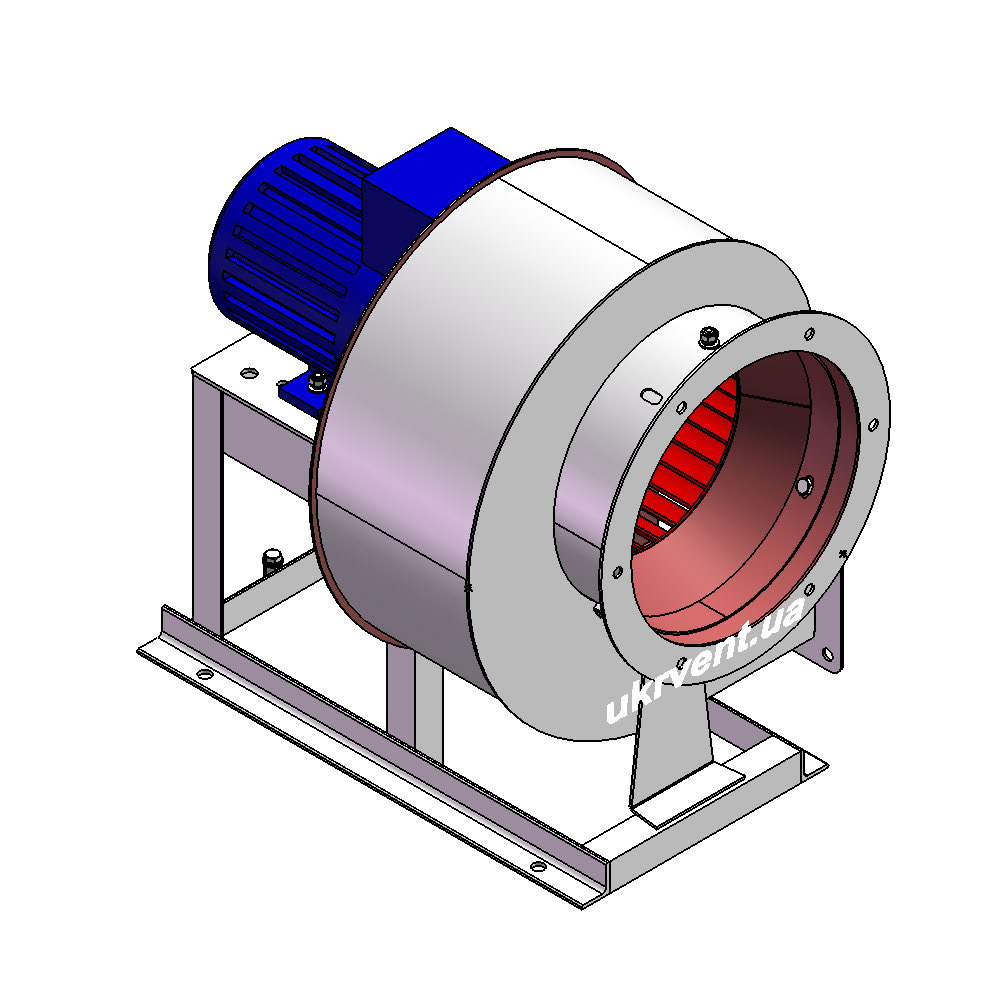Вентилятор ВЦ14-46а-2.1 (Dн)-1-Л270-ВЗ-AISI430-АДЧР1081-(з дв.)1,1-3000-200-У2