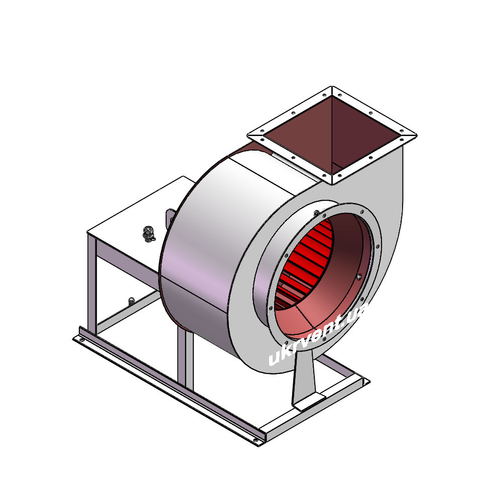 Вентилятор ВЦ14-46а-3,15.1 (Dн)-1-Л0-ОН-AISI430-1081-(без дв.)3-1500-80-У2