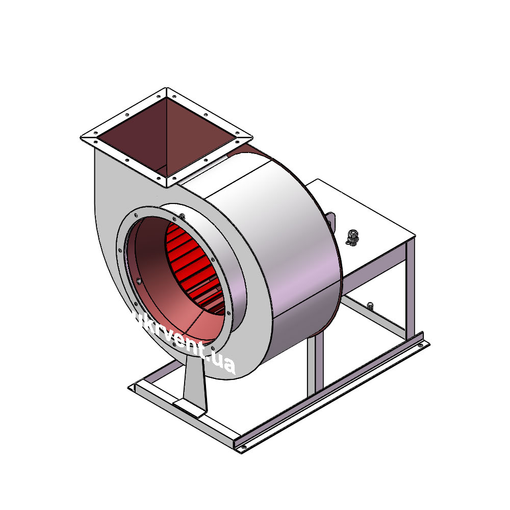 Вентилятор ВЦ14-46а-3,15.1 (Dн)-1-Пр0-ОН-AISI430-АДЧР1081-(без дв.)1,5-1500-80-У2