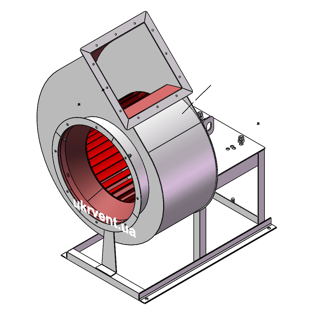 Вентилятор ВЦ14-46а-4.1 (Dн)-1-Пр45-ВЗ-ст3-1081-(без дв.)5,5-1500-200-У2