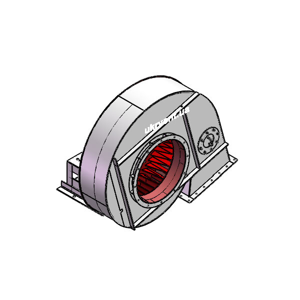 Вентилятор ВД10.1 (Dн)-1-Л255-ОН-ст3-1081-(без дв.)15-1000-80-У2-(без НА)