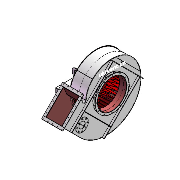 Вентилятор ВД10.1 (Dн)-1-Л45-ОН-ст3-1081-(без дв.)15-1000-80-У2-(без НА)